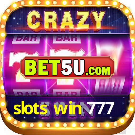 slots win 777